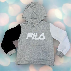 Fila Toddler Boy’s Athletic Sweatshirt Hoodie Size 4T
